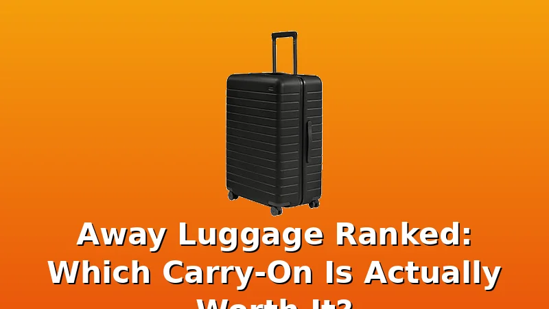 Away Luggage Ranked: Which Carry-On Is Actually Worth It? - BestLuggageGuide review with measurements and honest opinion