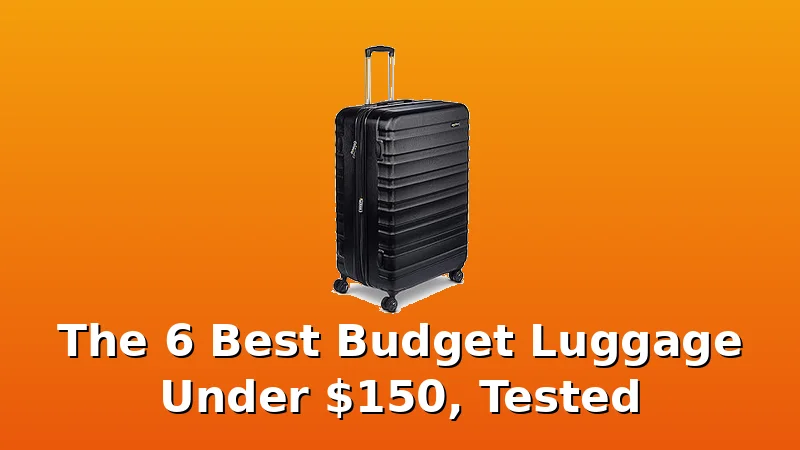 The 6 Best Budget Luggage Under $150, Tested - BestLuggageGuide review with measurements and honest opinion