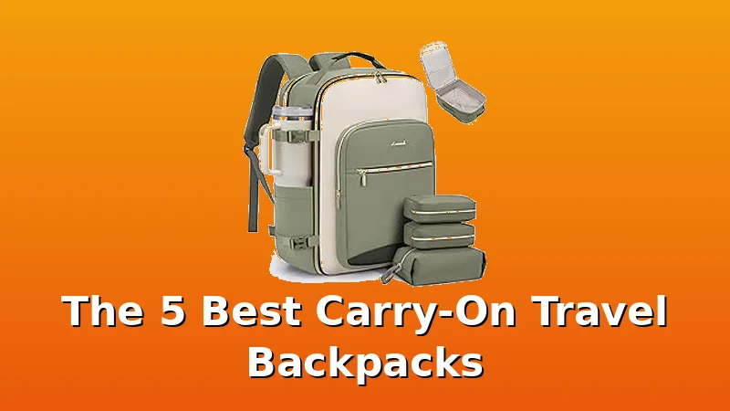 The 5 Best Carry-On Travel Backpacks - BestLuggageGuide review with measurements and honest opinion