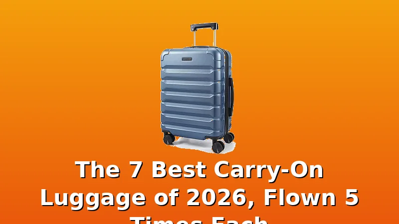 The 7 Best Carry-On Luggage of 2026, Flown 5 Times Each - BestLuggageGuide review with measurements and honest opinion