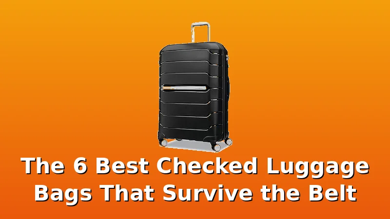 The 6 Best Checked Luggage Bags That Survive the Belt - BestLuggageGuide review with measurements and honest opinion