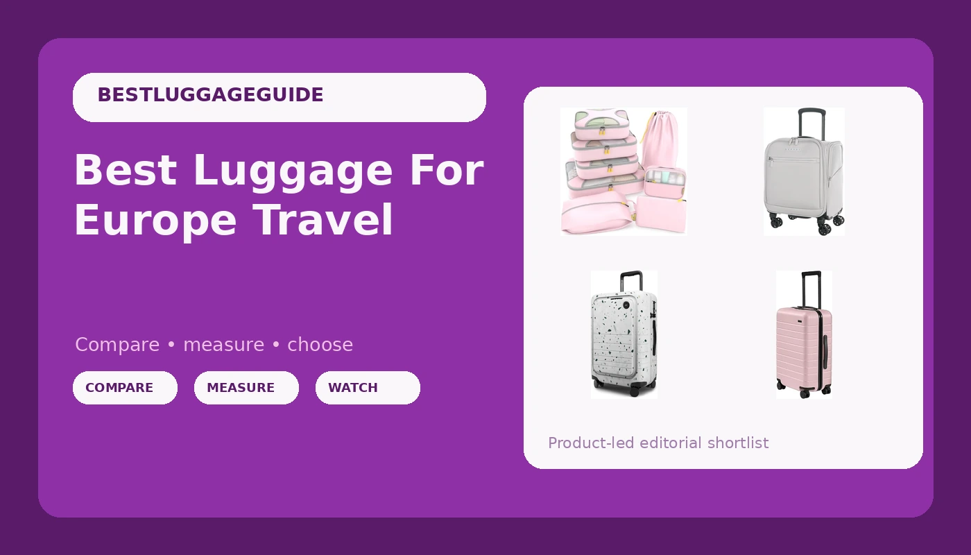 Best Luggage For Europe Travel - BestLuggageGuide review with measurements and honest opinion