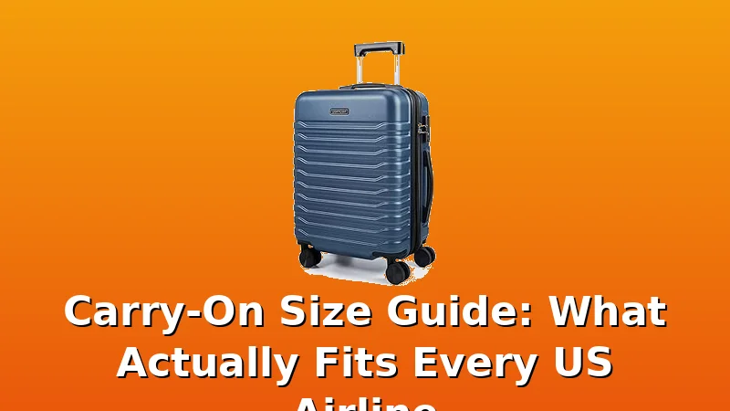 Carry-On Size Guide: What Actually Fits Every US Airline - BestLuggageGuide review with measurements and honest opinion