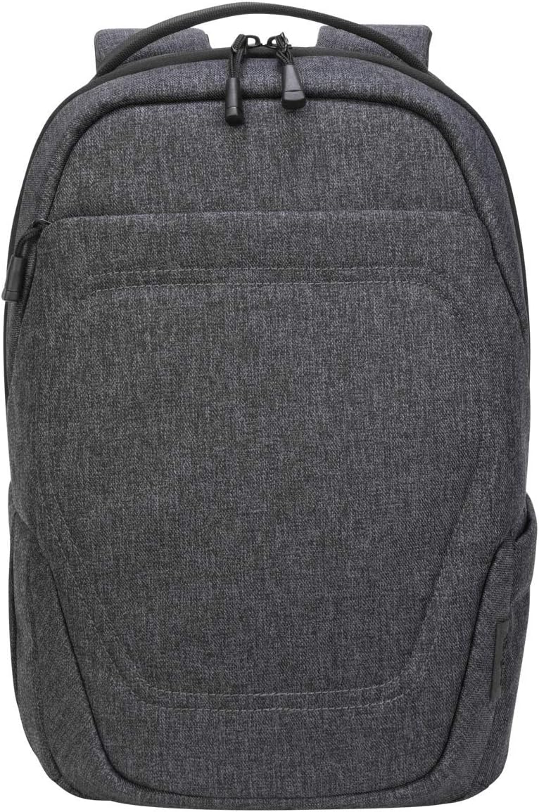 Targus 16 Inch Groove Laptop Backpack, Black - Fits Most Laptops up to 16", Water Resistant Travel Backpack for Business Commuters and Travel (CVR600)