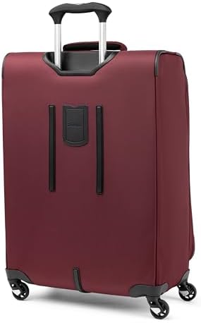 Travelpro Maxlite 5 Softside Checked Luggage Spinner, Red, 25-Inch