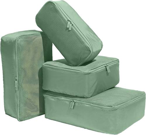 Away Insider Packing Cubes Set of 4, Lightweight Travel Luggage Organizers